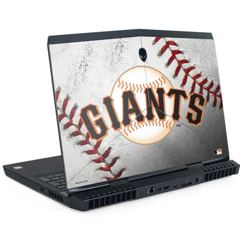 MLB San Francisco Giants Game Ball Dell Alienware Skin